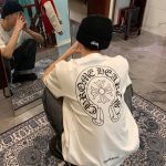 Chrome Hearts Short Sleeves Ash Cotton Combed