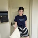Miu Miu Plaid Short Sleeves