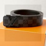 Louis Vuitton Belt Red Cowhide