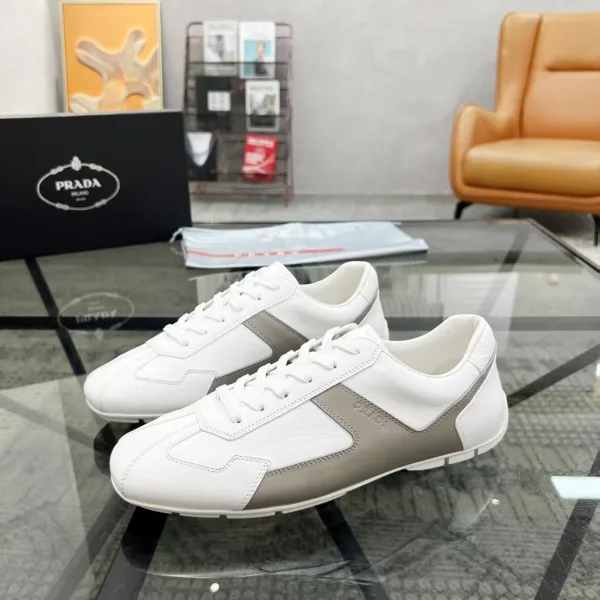 Prada Genuine Leather Sneakers