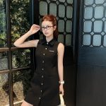 Miu Miu Gold Sleeveless