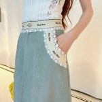 Miu Miu Lace Skirt