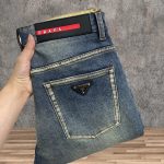 Prada Jeans Red Cotton Denim Winter