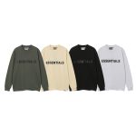 Fear Of God Long-Sleeved Shirt Black Cotton