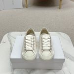 Dior Sneakers Red Genuine Leather Mesh Rubber Pu Outsole Tpu Satin Lace