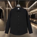 Burberry Long-Sleeved Shirt Delicate And Soft To The Touch Embroidery