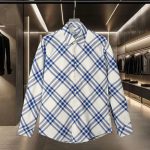 Burberry Long-Sleeved Shirt Cotton Twill