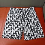 Dior Quick-Drying Pants Black Woven Fabric Spring Summer