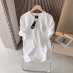 Chrome Hearts Short-Sleeved T-Shirt Red Cotton Pure Summer