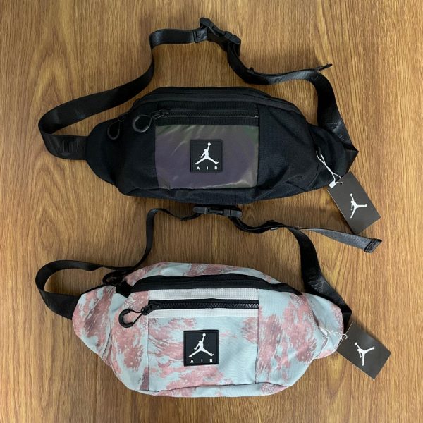 Jordan Backpack Pink Polyester Mesh Oxford Cloth Sturdy And Durable