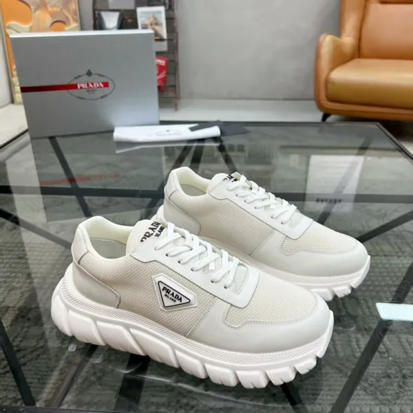 Prada Genuine Leather Sneakers