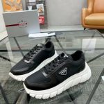 Prada Genuine Leather Sneakers