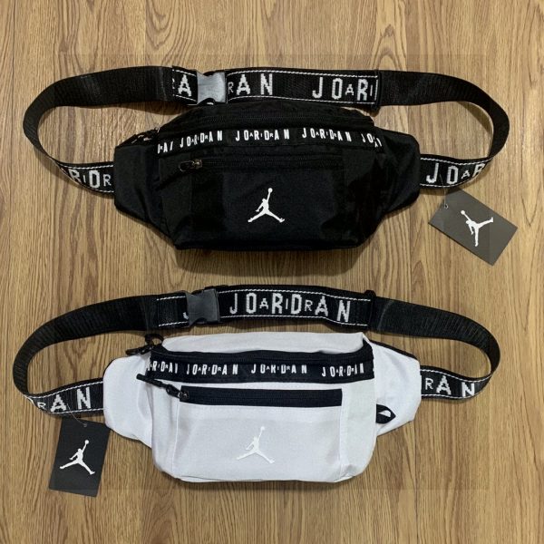 Jordan Crossbody Bag Black Oxford Cloth Running