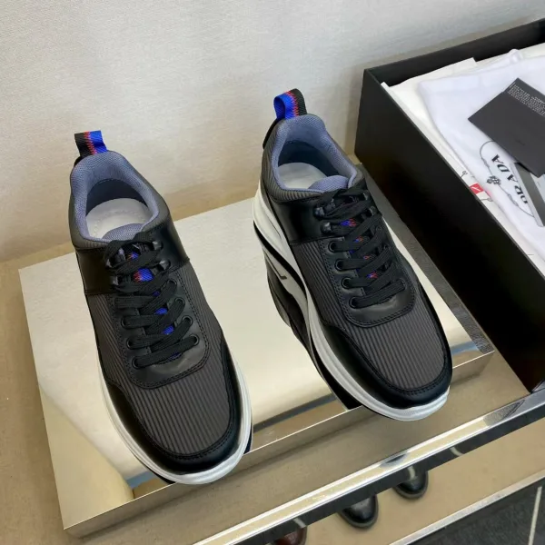 Prada Genuine Leather Sneakers