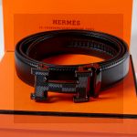 Hermes Belt Red