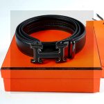 Hermes Belt Red
