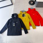 Archaeopteryx Windbreaker Red Windstopper Polyester Nylon Spandex Fleece