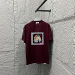 Hermes Short-Sleeved T-Shirt Red Cotton Spring Summer