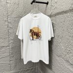 Hermes Short-Sleeved T-Shirt Red Cotton Spring Summer