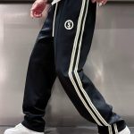 Saint Laurent Trousers Red Double-Sided Fabric