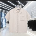 Louis Vuitton Jacquard Short-Sleeved Shirts