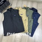 Patagonia Jacket Red Fleece Double-Layer Fabric Autumn Winter