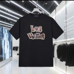 Louis Vuitton Short-Sleeved T-Shirt Ash Cotton