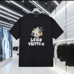 Louis Vuitton Short-Sleeved T-Shirt Ash Cotton