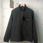 Prada Outerwear Red Exquisite Workmanship Simple Style Spring Early