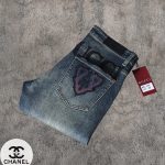 Prada Jeans Red Cotton Denim Autumn