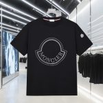 Moncler Short-Sleeved T-Shirt Ash Cotton
