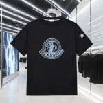 Moncler Short-Sleeved T-Shirt Ash Cotton