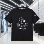 Moncler Short-Sleeved T-Shirt Ash Cotton