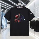 Moncler Short-Sleeved T-Shirt Ash Cotton