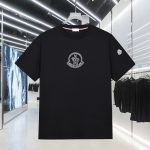 Moncler Short-Sleeved T-Shirt Ash Cotton
