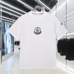 Moncler Short-Sleeved T-Shirt Ash Cotton