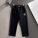 Chrome Hearts Pants Black Autumn Embroidery