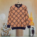 Gucci Sweater Red Silk Wool