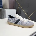 Dior Sneakers Ash Silk Suede Pu Outsole Tpu