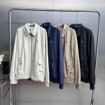 Ralph Lauren Outerwear Red Cotton Pure Easy To Match Spring Autumn Embroidery