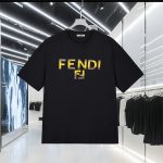 Fendi Short-Sleeved T-Shirt Ash