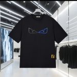 Fendi Short-Sleeved T-Shirt Ash