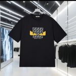 Fendi Short-Sleeved T-Shirt Ash