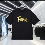 Fendi Short-Sleeved T-Shirt Ash