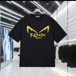 Fendi Short-Sleeved T-Shirt Ash
