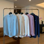 Ralph Lauren Long-Sleeved Shirt Blue Autumn Winter