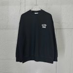 Celine Long-Sleeved Black Autumn Winter Early Embroidery