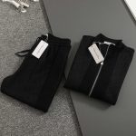 Dior Trousers Black Jacquard Simple And Versatile Autumn Winter Pattern