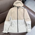Salomon Windbreaker Red Mesh Winter Three-Proof Fabric Breathable Slimming Cut Patch Side Pockets
