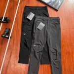 Archaeopteryx Trousers Red Fleece Fabric Winter